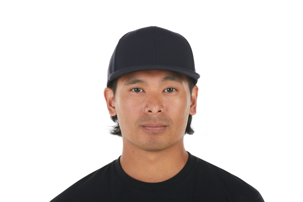 recycled-poly-classic-6-panel-hat-y6 WebPDP-HAT001215_Recycled_Poly_Classic_6Panel_Hat_Tidal_Blue_Studio_Harper_Studios_0723_Front__HAT001215OS.jpg