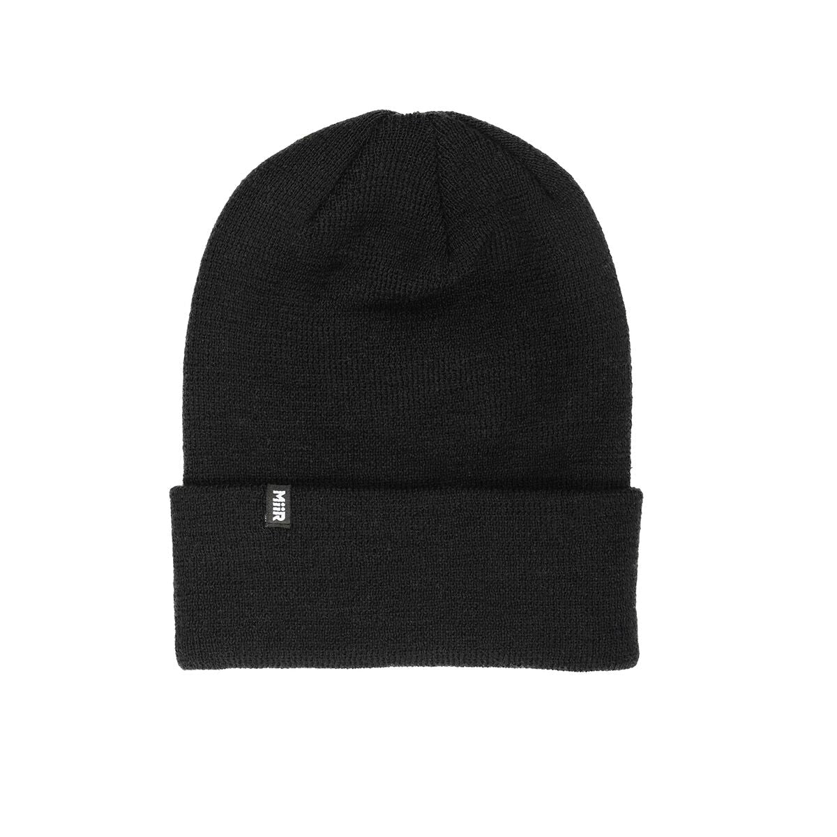 recycled-poly-fine-knit-beanie-h3 Web_PDP-RecycledPolyFineKnitBeanie_Studio_Front_Black.jpg